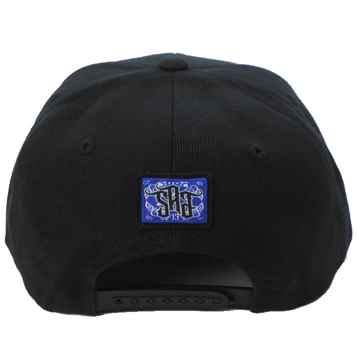 BOX LOGO Paisley Blue west coast chicano cholo gangsta style